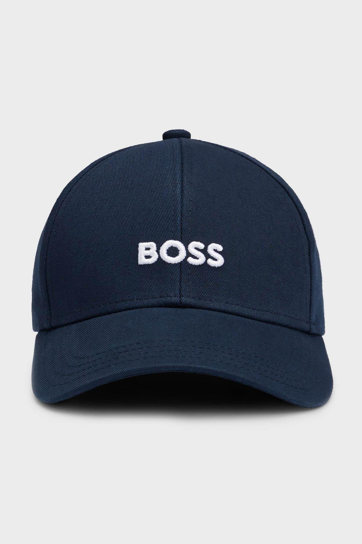 BOSS BOSS Erkek Logolu Ayarlanabilir Tokalı Lacivert Şapka 50495121-404