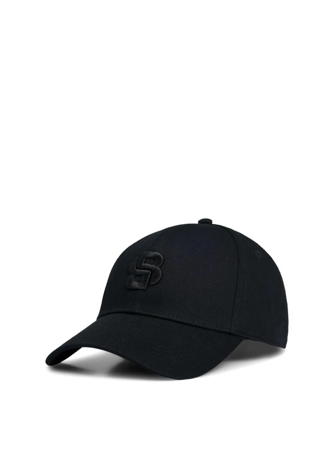 BOSS BOSS Erkek Pamuklu Nefes Alabilen Monogram Logolu Metal Logolu Siyah2 Spor Şapka 50533299-002