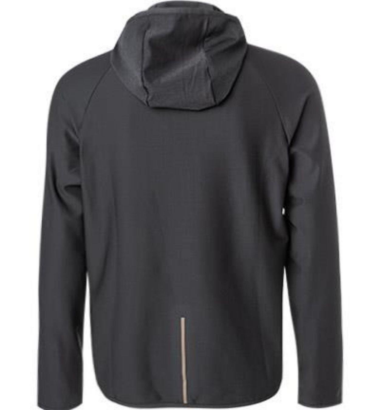 BOSS BOSS Erkek Uzun Kollu Fermuarlı Marka Logolu Gri Sweatshirt 50493474-027