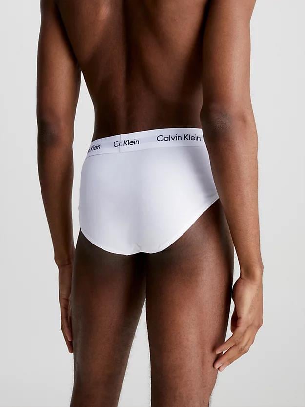 Calvin Klein Calvin Kleın Erkek Basic Calvin Klein İmzalı Bel Bantlı Beyaz Külot 0000U2661G-I03