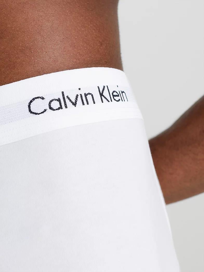 Calvin Klein Calvin Kleın Erkek Basic Calvin Klein İmzalı Bel Bantlı Beyaz Külot 0000U2662G-IOT