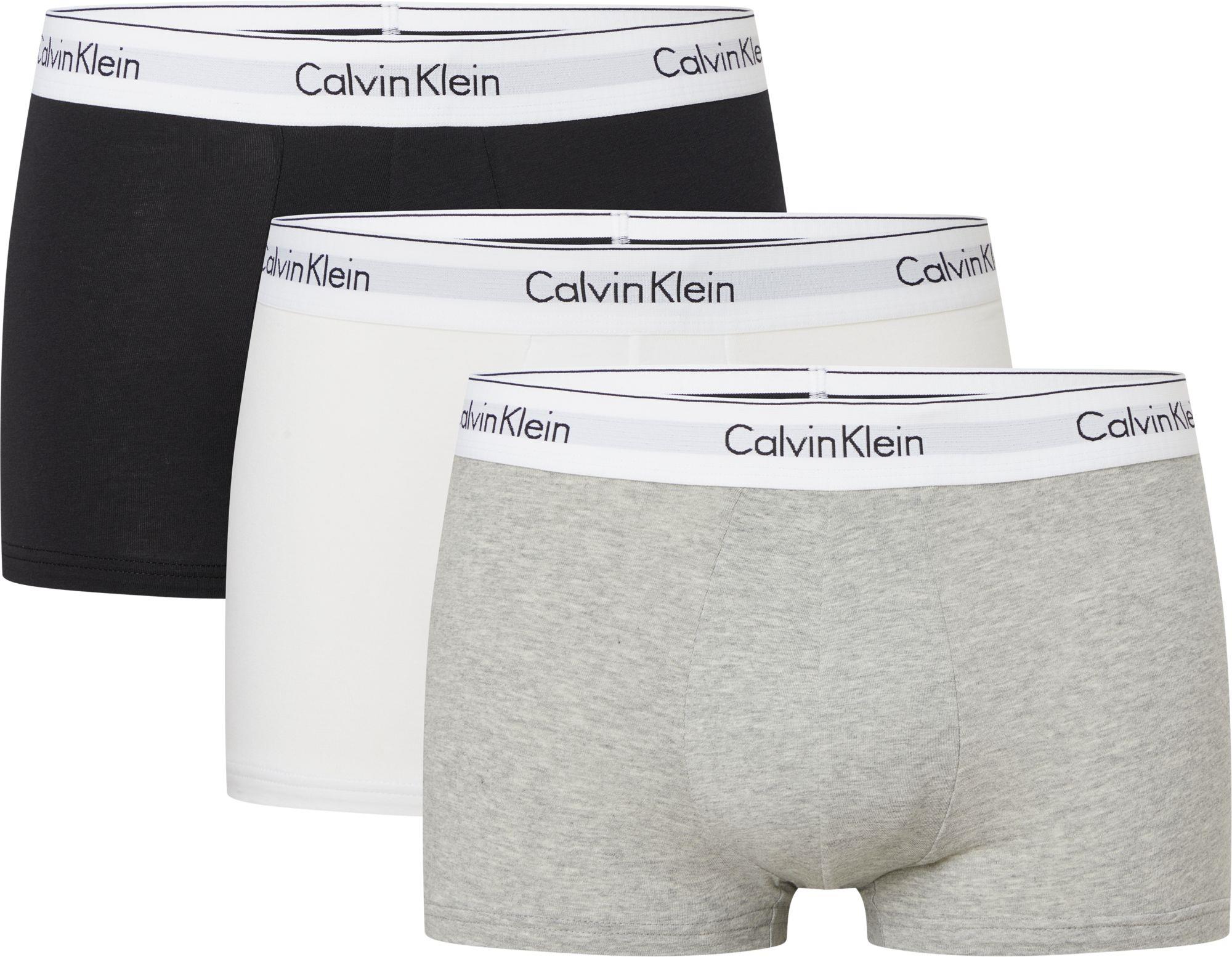 Calvin Klein Calvin Kleın Erkek Basic Calvin Klein İmzalı Bel Bantlı Çok Renkli Boxer 000NB2380A-MP1