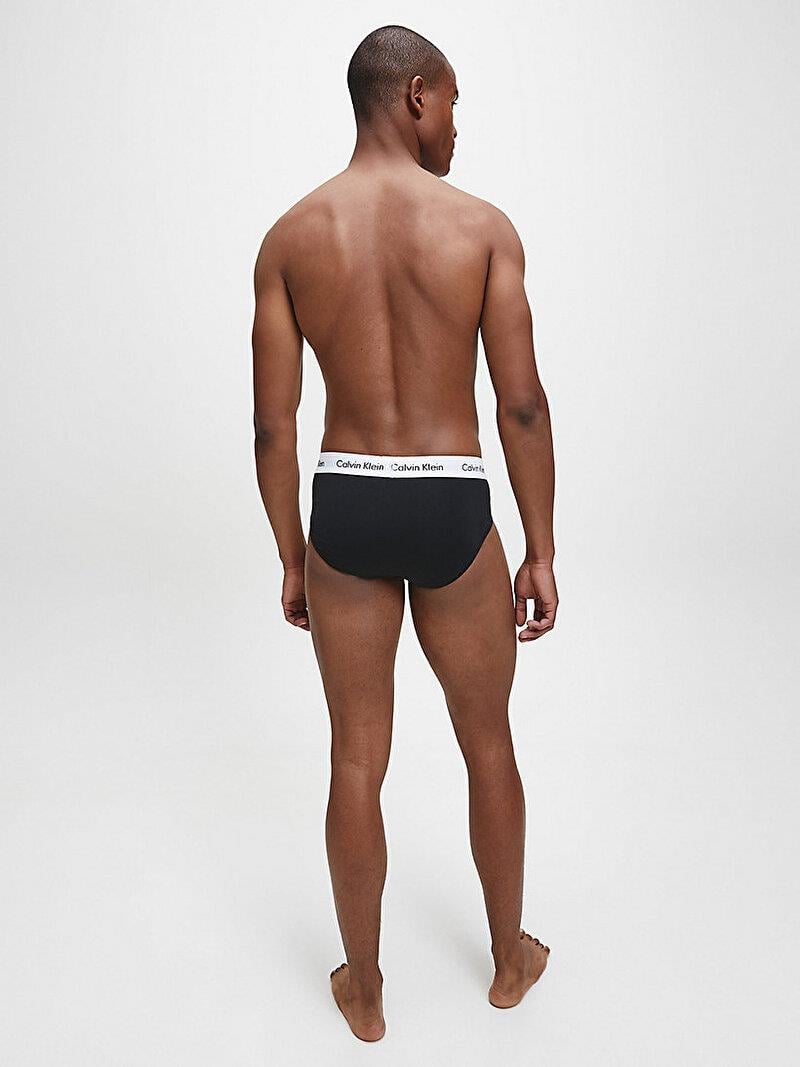 Calvin Klein Calvin Kleın Erkek Basic Calvin Klein İmzalı Bel Bantlı Siyah Külot 0000U2661G-001