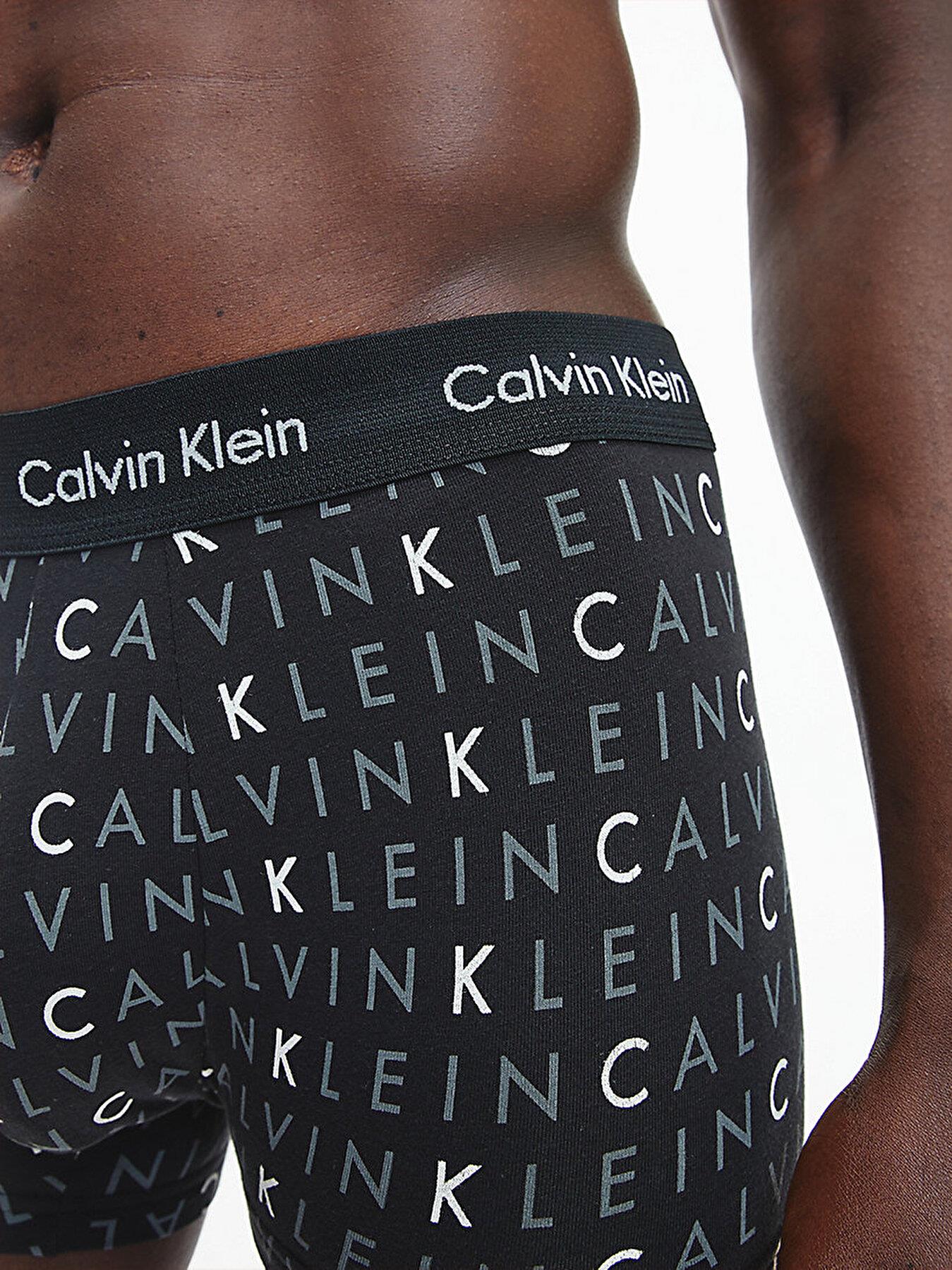 Calvin Klein Calvin Kleın Erkek Basic Calvin Klein İmzalı Bel Bantlı Siyah Külot 0000U2664G-YKS