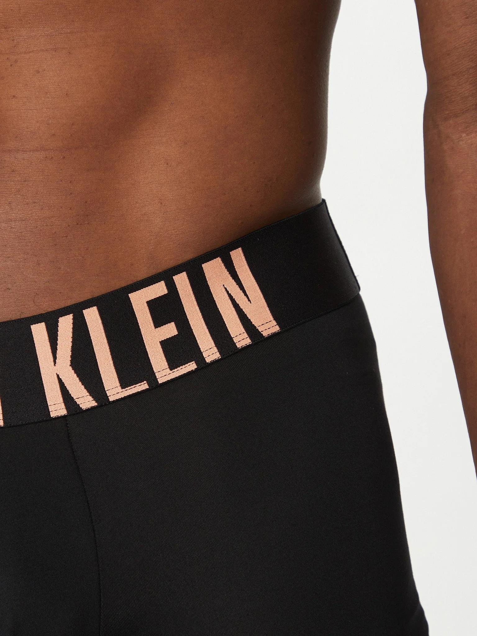 Calvin Klein Calvin Klein Erkek Beli Lastikli Logo Detaylı Dokuma Kumaş Siyah Boxer 000NB3611A-VVN