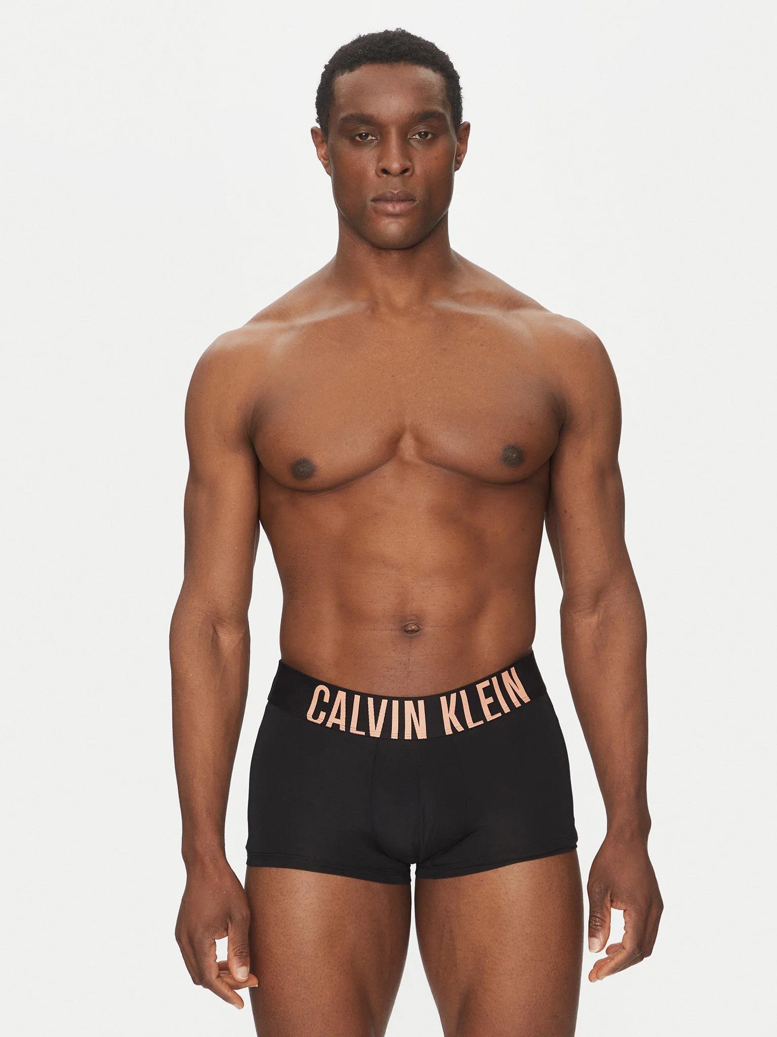 Calvin Klein Calvin Klein Erkek Beli Lastikli Logo Detaylı Dokuma Kumaş Siyah Boxer 000NB3611A-VVN