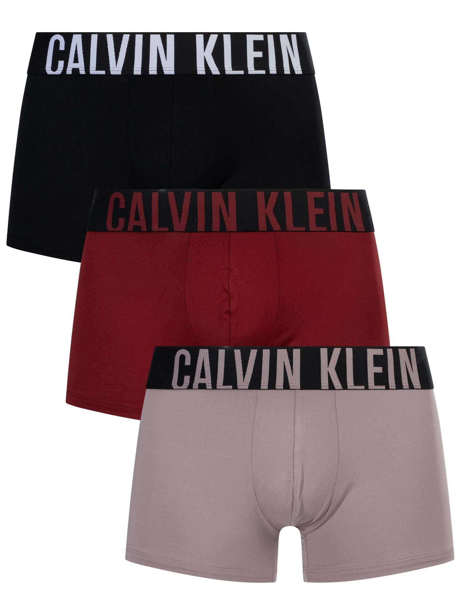 Calvin Klein Calvin Kleın Erkek Logolu Beli Lastikli Yüksek Bel Pamuklu Çok Renkli Boxer 000NB3775A-Q1Q