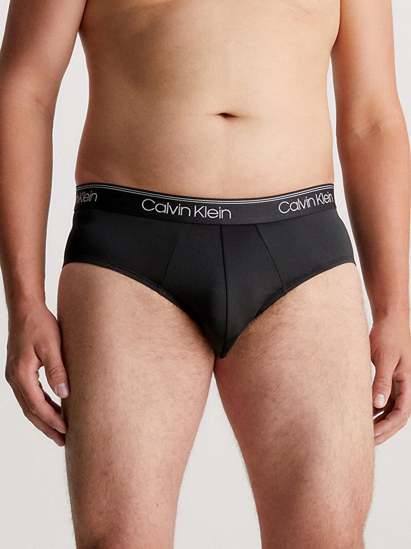 Calvin Klein Calvin Kleın Erkek Minimal Tasarımlı Jock Askılı Siyah Boxer 000NB2568A-UB1