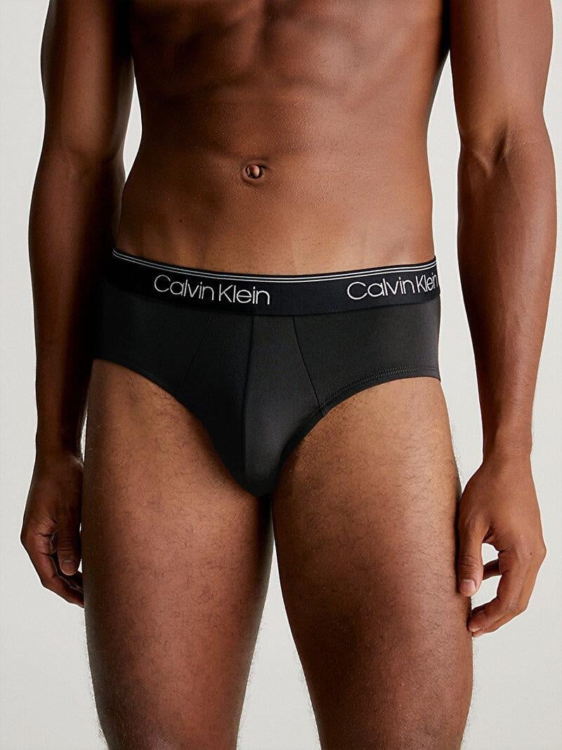 Calvin Klein Calvin Kleın Erkek Minimal Tasarımlı Jock Askılı Siyah Boxer 000NB2568A-UB1