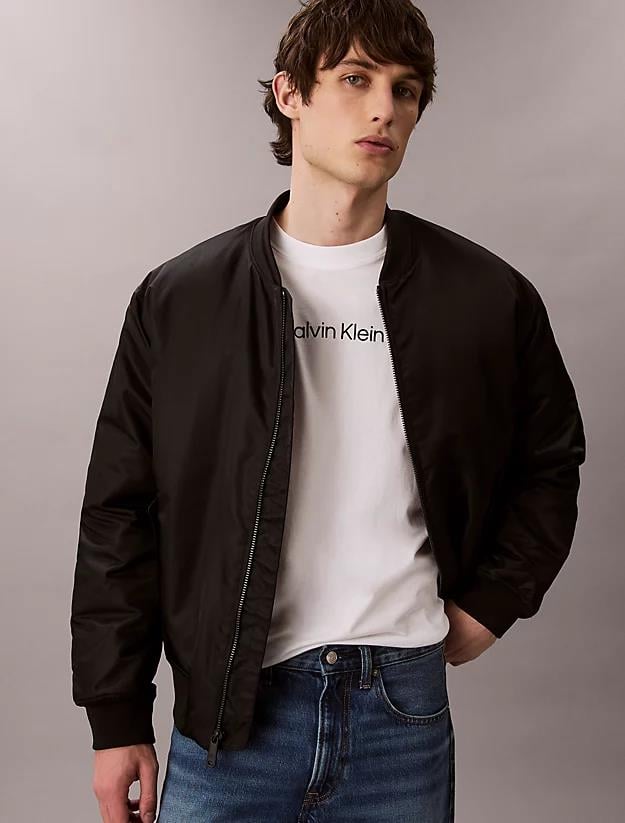 Calvin Klein Calvin Klein Erkek Normal Kalıp Yuvarlak Yaka Pamuklu Logo Detaylı Kısa Kollu Beyaz T-Shirt LV04LD230G-YAF