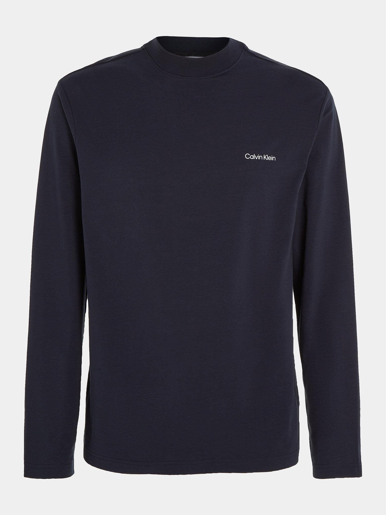 Calvin Klein Calvin Kleın Erkek Slim Fit Uzun Kol Pamuklu Lacivert1 Polo Yaka T-Shirt K10K110179-CHW