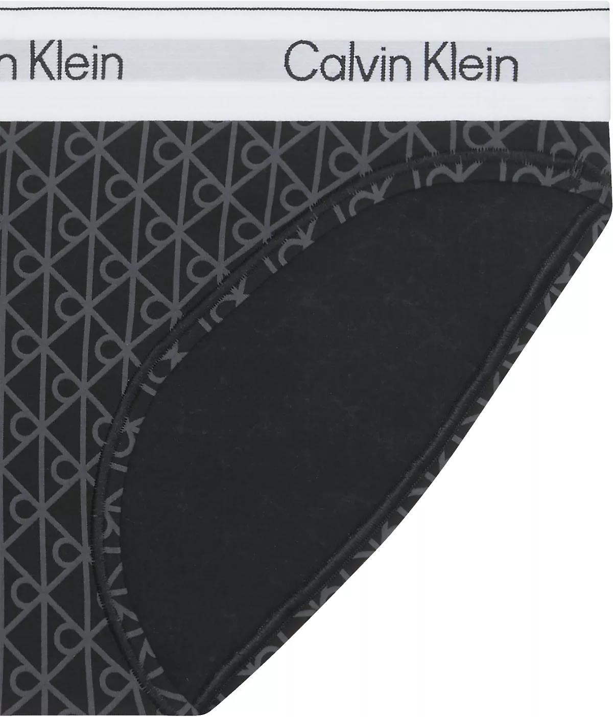 Calvin Klein Calvin Klein Kadın Calvin Yazı Detay Slim Fit Dokuma Siyah Bikini Altı LV00QF8520-2RG