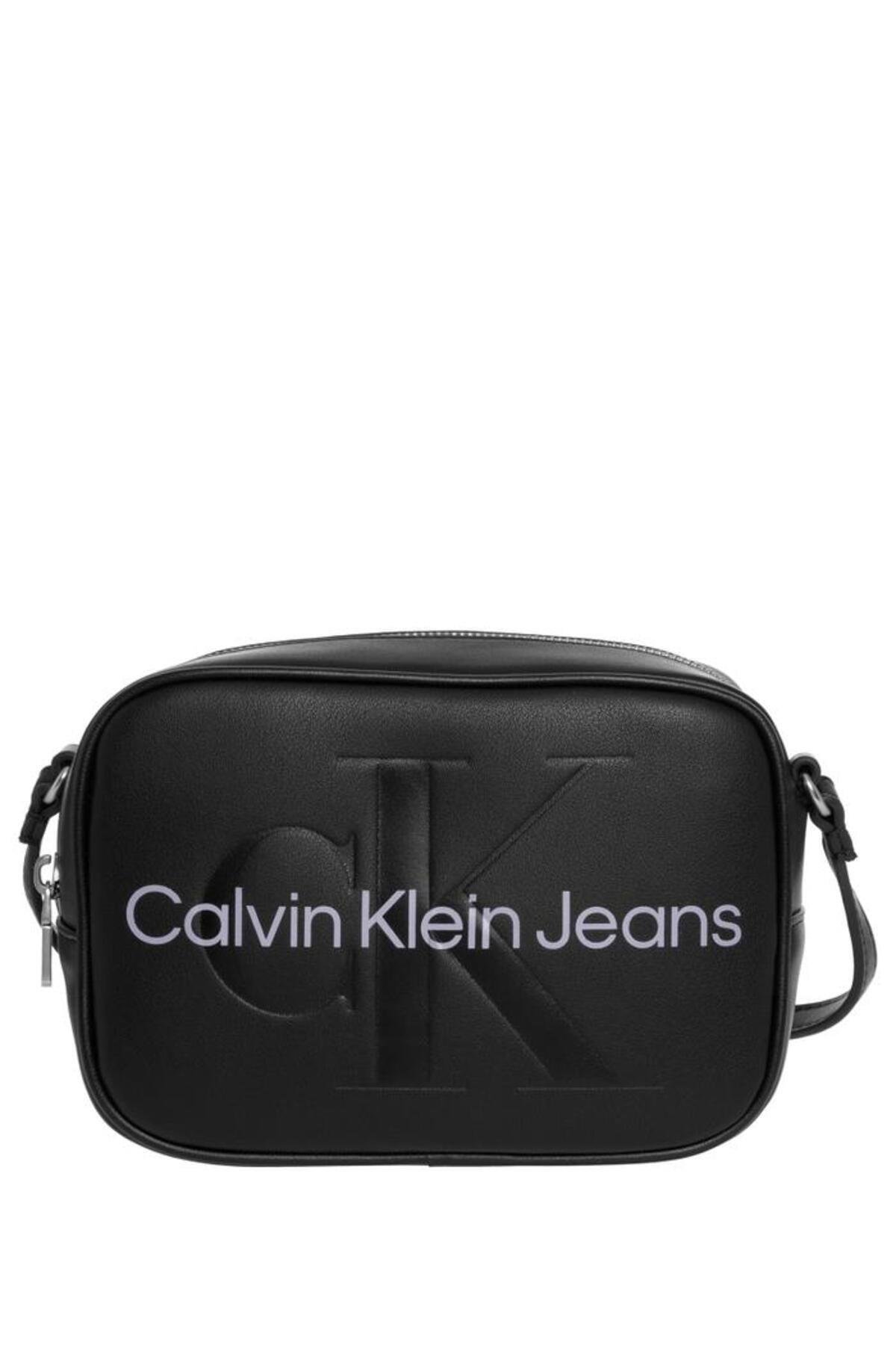Calvin Klein Calvin Kleın Kadın Logo Ayarlanabilir Askılı Siyah1 Çanta K60K610275-0GJ