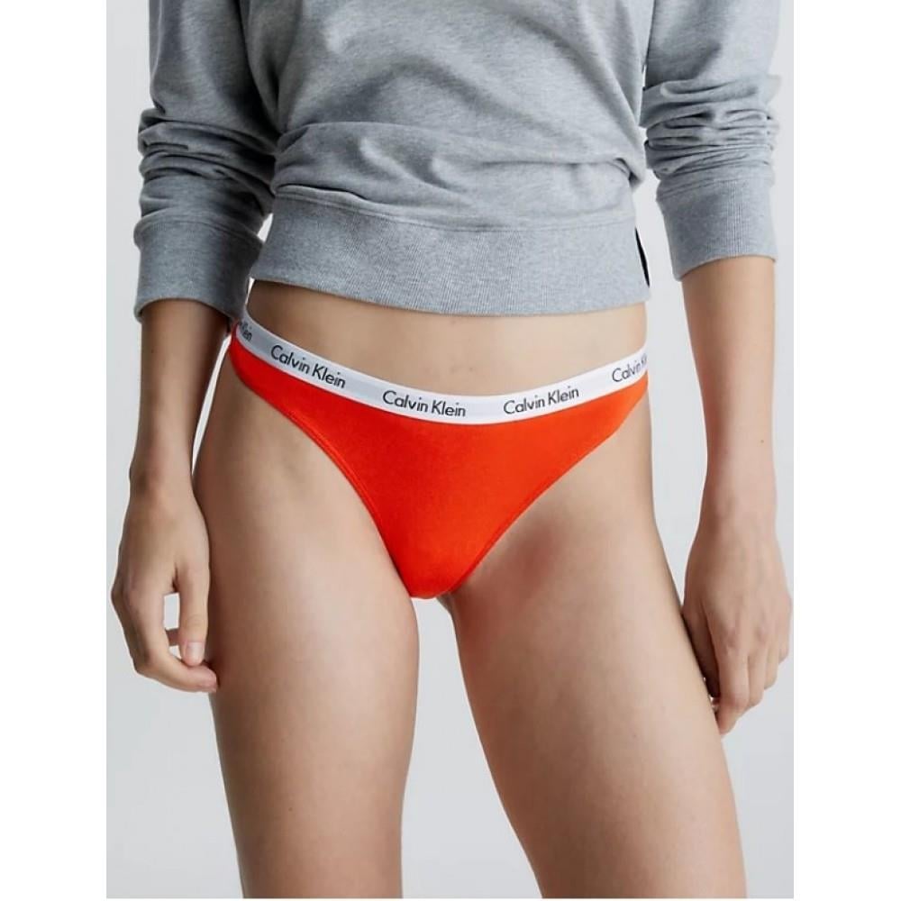 Calvin Klein Calvin Kleın Kadın Marka Logolu Beli Lastikli Çok Renkli Külot 000QD3585E-HX2