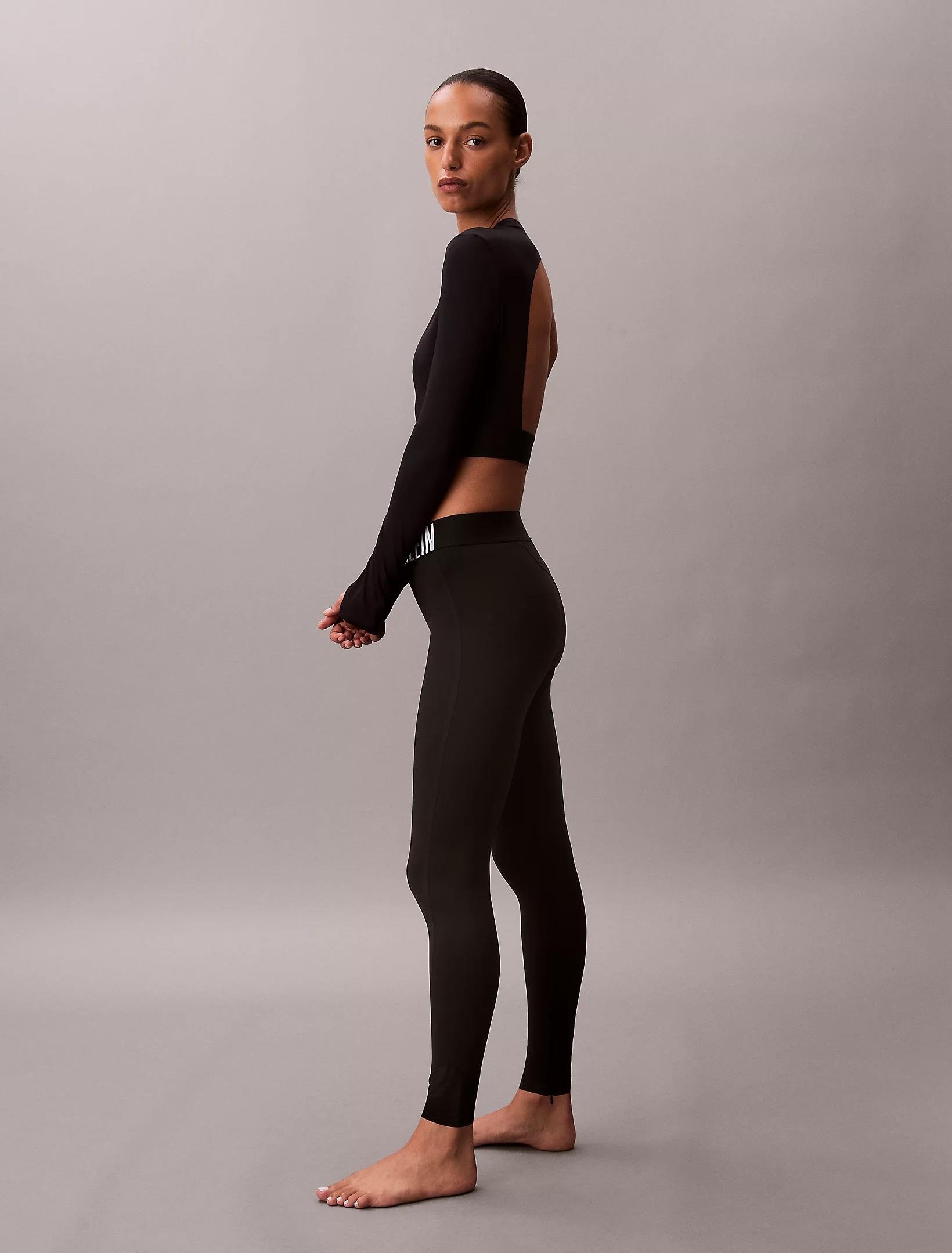 Calvin Klein Calvin Klein Kadın Yüksek Bel Slim Rahat Siyah Tayt LVGWS5L616-UB1