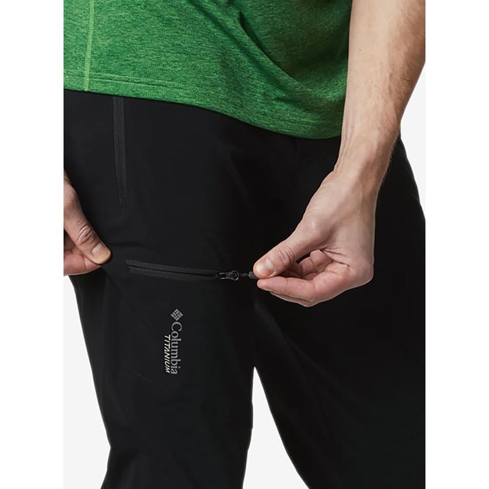 Columbia Columbia Erkek Fermuar Detaylı Rahat Normal Paça Siyah Pantolon 2097491-010