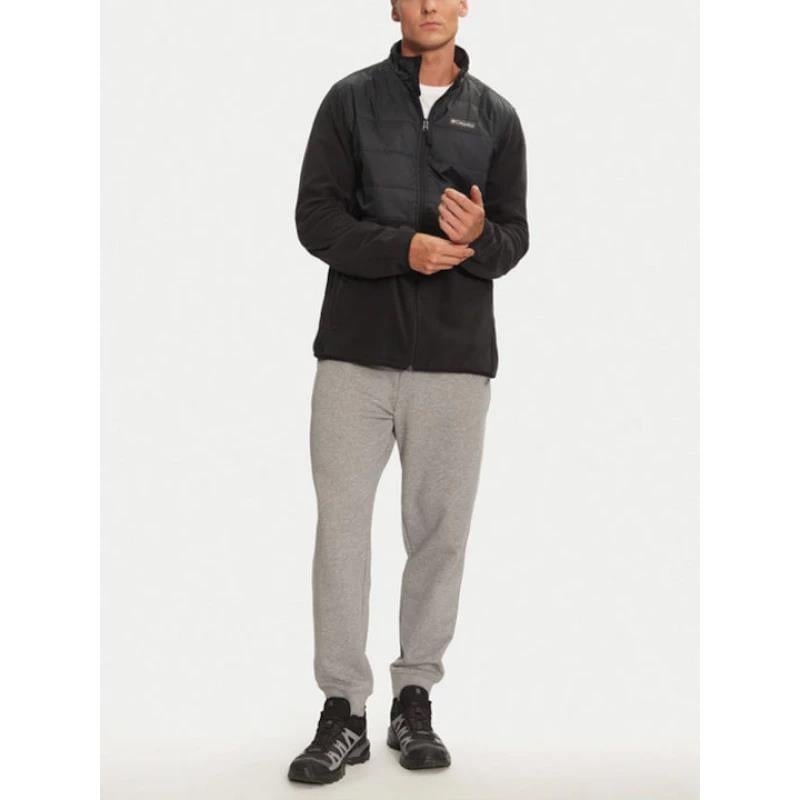Columbia Columbia Erkek Regular Fit Renk Geçişli Dik Yaka Uzun Kollu Siyah Sweatshirt 2101761-010