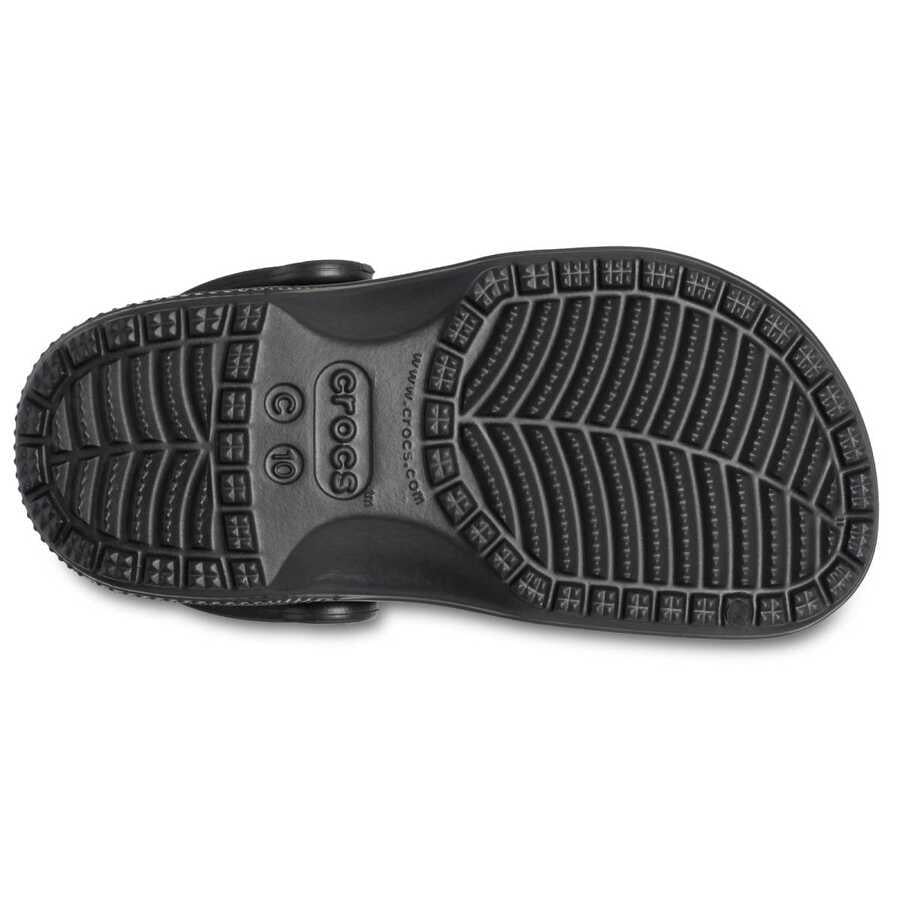 Crocs Crocs Çocuk Marka Logolu Rahat Günlük Kullanım Siyah Terlik 206991-001