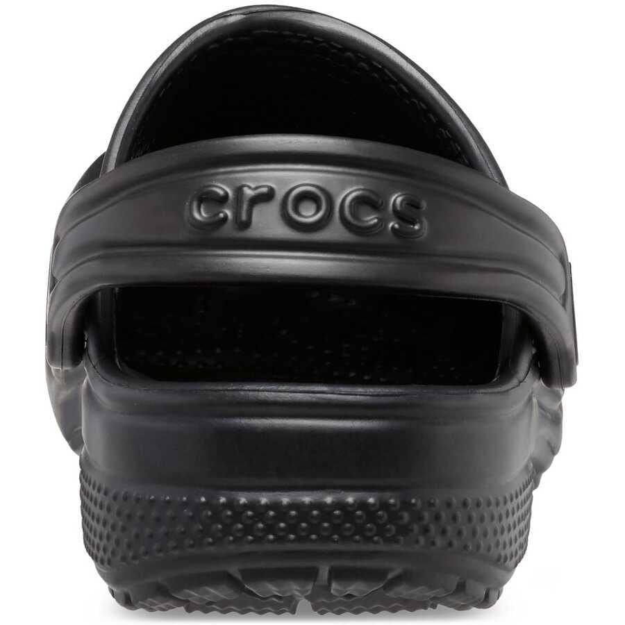 Crocs Crocs Çocuk Marka Logolu Rahat Günlük Kullanım Siyah Terlik 206991-001