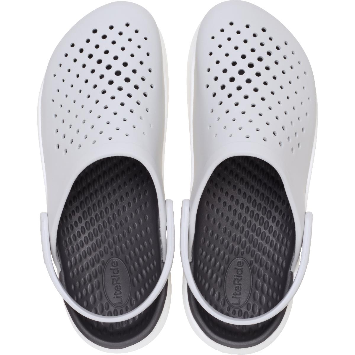Crocs Crocs Unısex Marka Logolu Rahat Günlük Kullanım Gri Terlik 209964-1FT