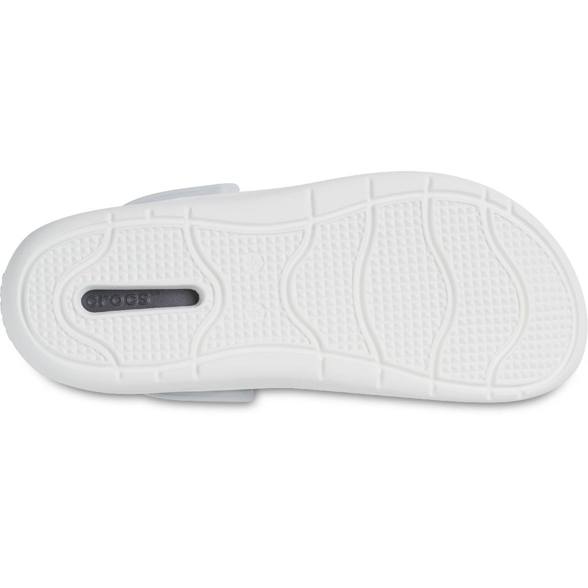 Crocs Crocs Unısex Marka Logolu Rahat Günlük Kullanım Gri Terlik 209964-1FT