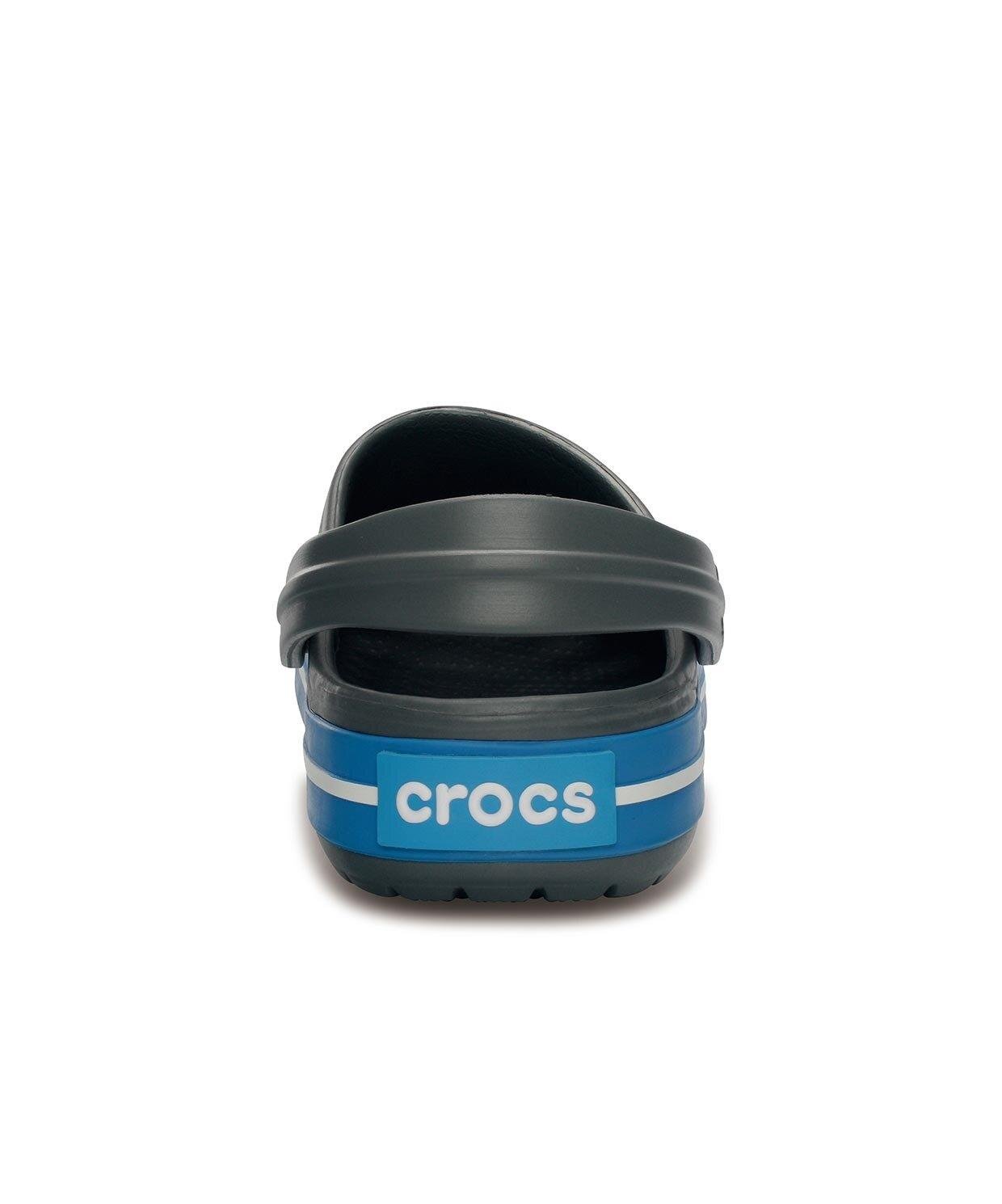 Crocs Crocs UNISEX Renkli Logo Detaylı Günlük Lacivert-Gri Terlik 11016-07W