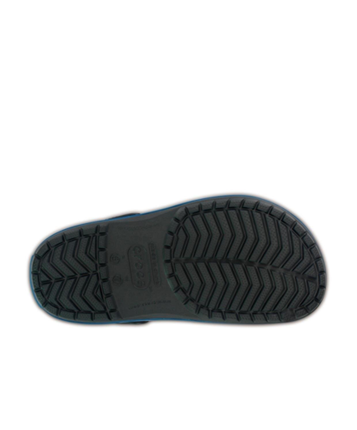Crocs Crocs UNISEX Renkli Logo Detaylı Günlük Lacivert-Gri Terlik 11016-07W