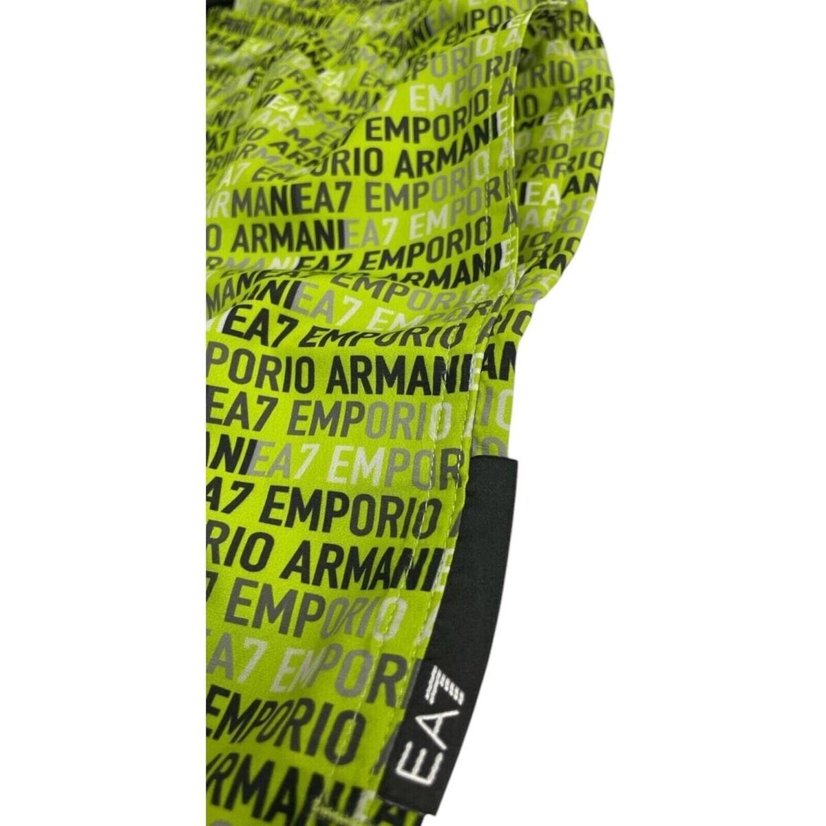 Ea7 Ea7 Erkek EA7 Yazı Desenli Bel Bağlamalı Yeşil Mayo 7M000510 AF13059-F7012