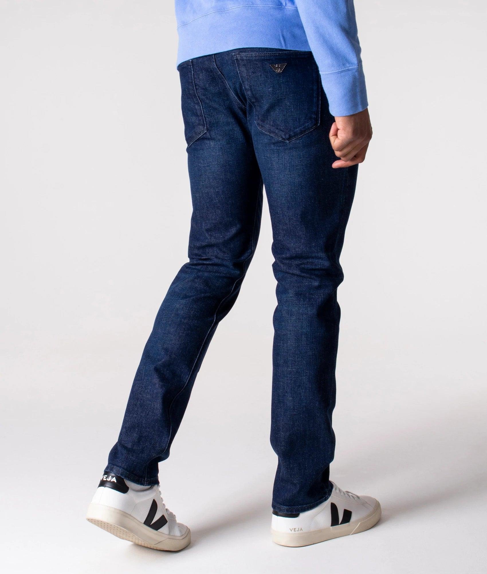 Emporio Armani Emporıo Armani Erkek Slim Fit Pamuklu Mavi Jeans 3L1J06 1DY4Z-0941