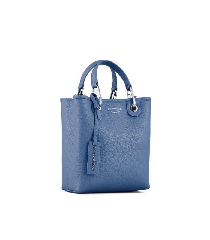 Emporio Armani Emporıo Armani Kadın Marka Logolu Rahat Mavi Omuz Çantası Y3D255 YFO5E-89587