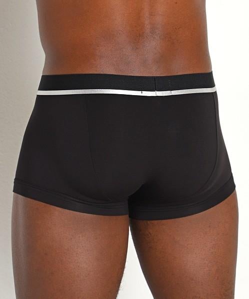 Emporio Armani Emporıo Body Erkek Marka Logolu Beli Lastikli Siyah Boxer 111389 1A511-SİYAH