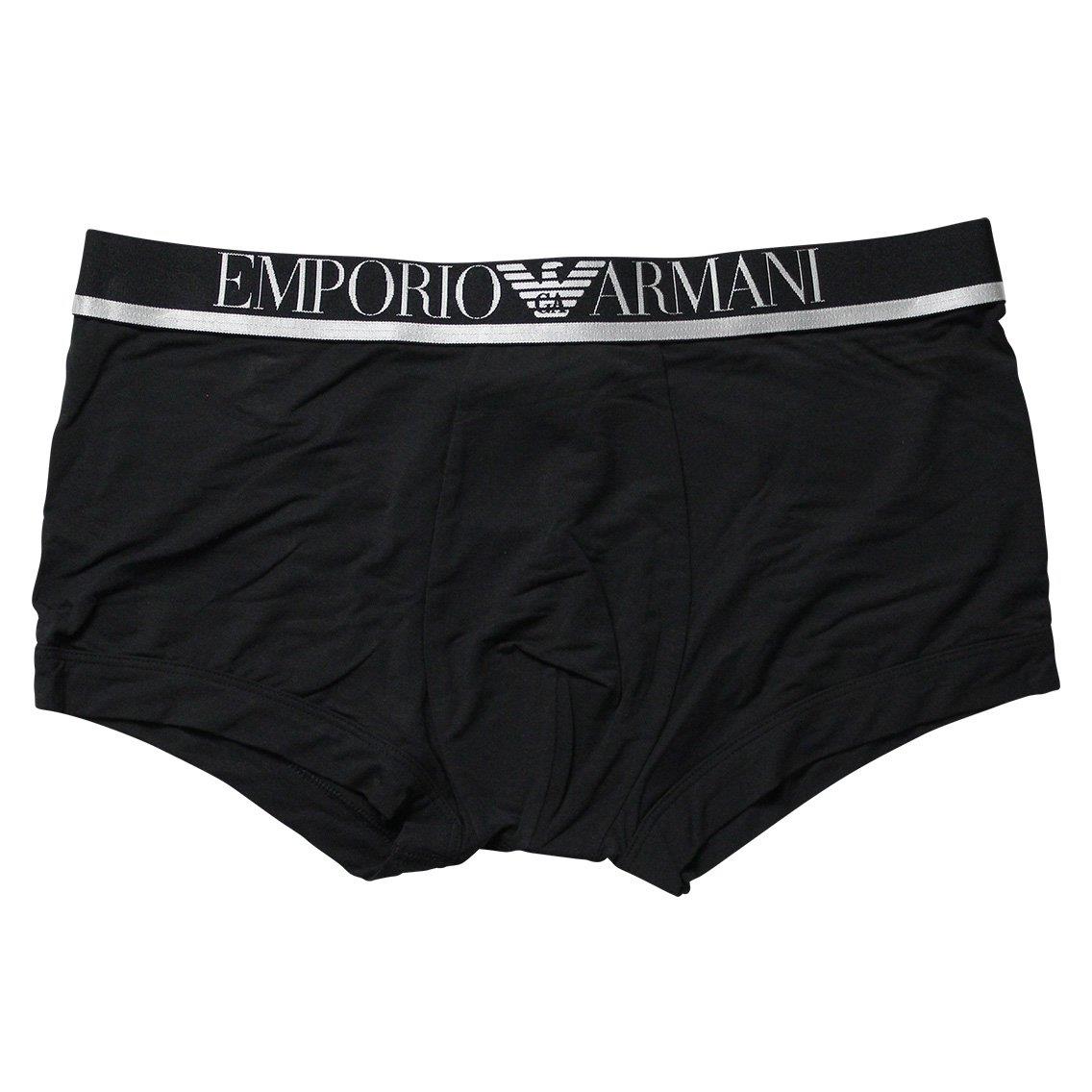Emporio Armani Emporıo Body Erkek Marka Logolu Beli Lastikli Siyah Boxer 111389 1A511-SİYAH