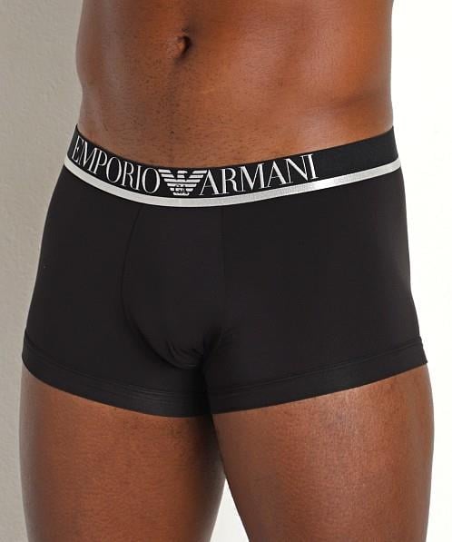 Emporio Armani Emporıo Body Erkek Marka Logolu Beli Lastikli Siyah Boxer 111389 1A511-SİYAH