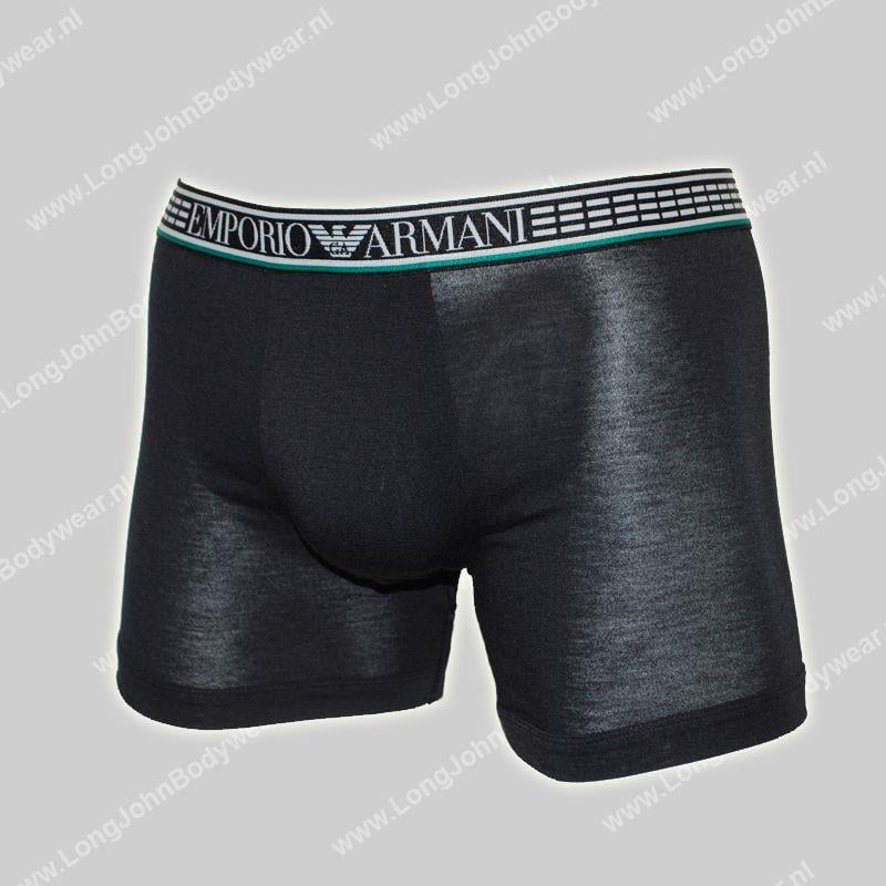 Emporio Armani Emporıo Body Erkek Marka Logolu Beli Lastikli Siyah Boxer 111473 1A728-SIY