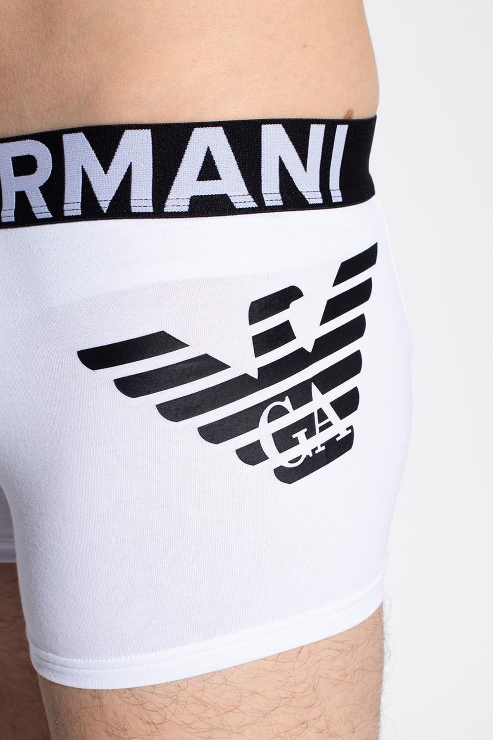 Emporio Armani Emporıo Body Erkek Normal Belli Pamuklu Logo Desenli 010 Boxer 111776 1P725-010