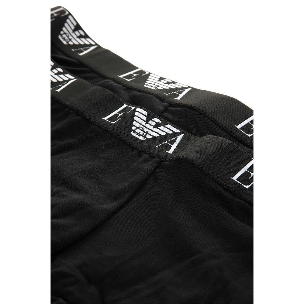 Emporio Armani Emporıo Body Erkek Pamuklu Bel Logolu Günlük Siyah Boxer CC715-111210-435