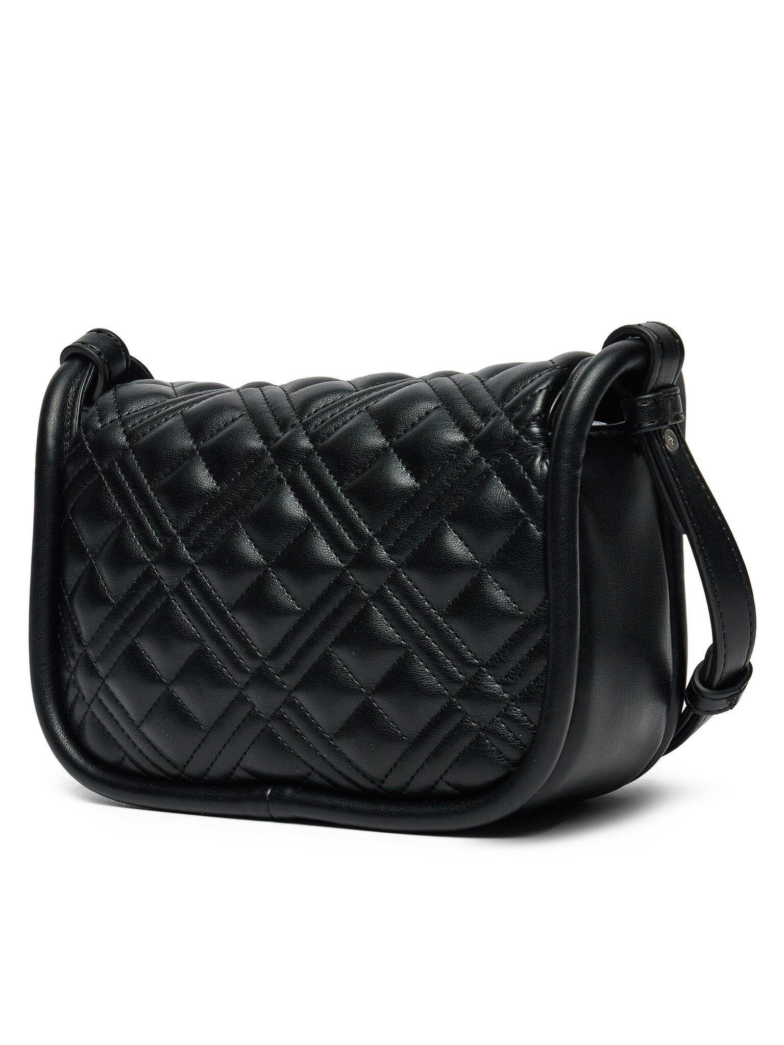 Love Moschino Love Moschino Kadın Manyetik Kapamalı Omuz Askılı Siyah Omuz Çantası JC4139PP1MLA0-00B