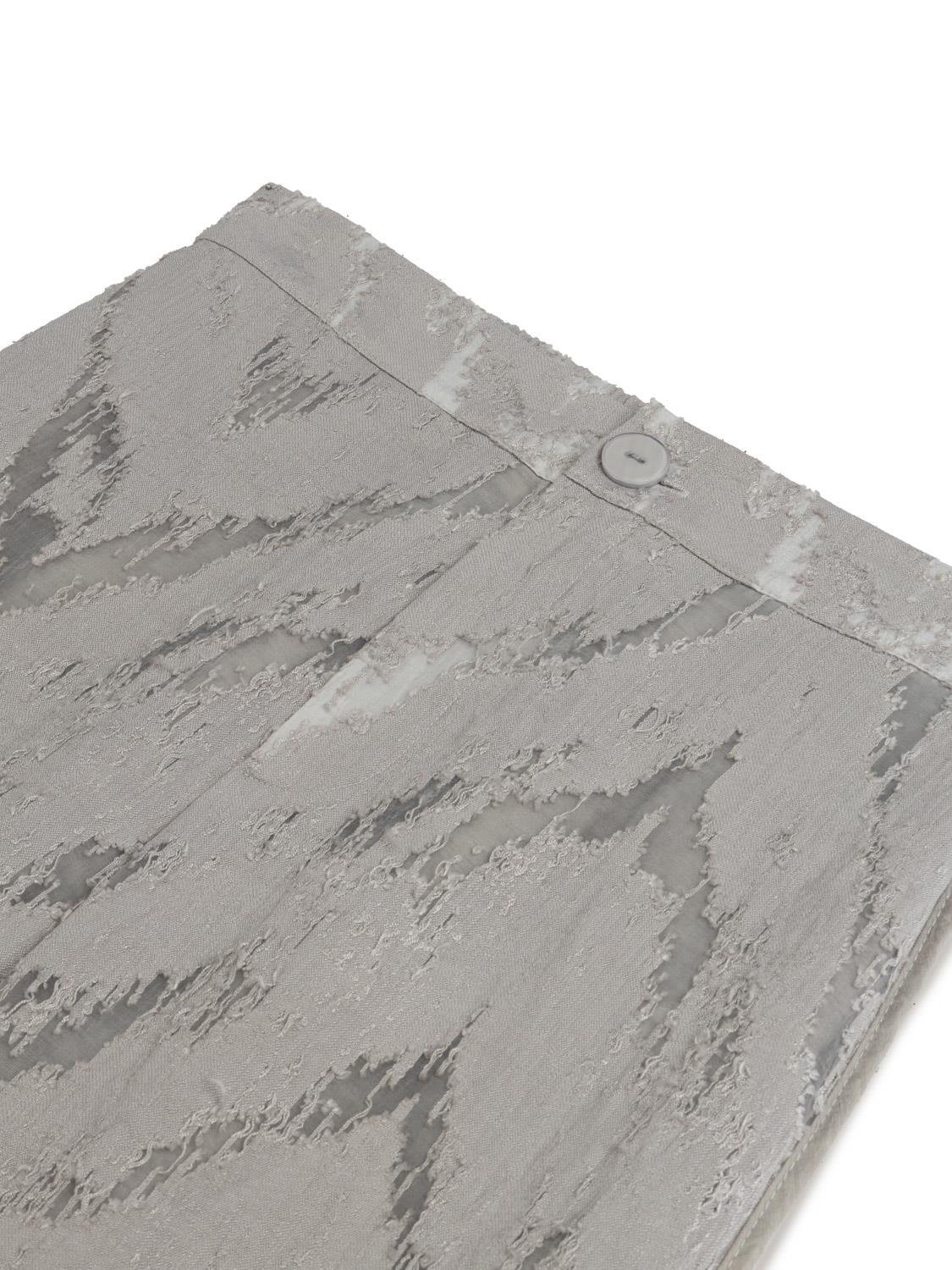 Nocturune Nocturune Kadın Lastikli Bel Transparan Uzun Boy İç Astarlı Gri Pantolon N25YN3366-GRİ