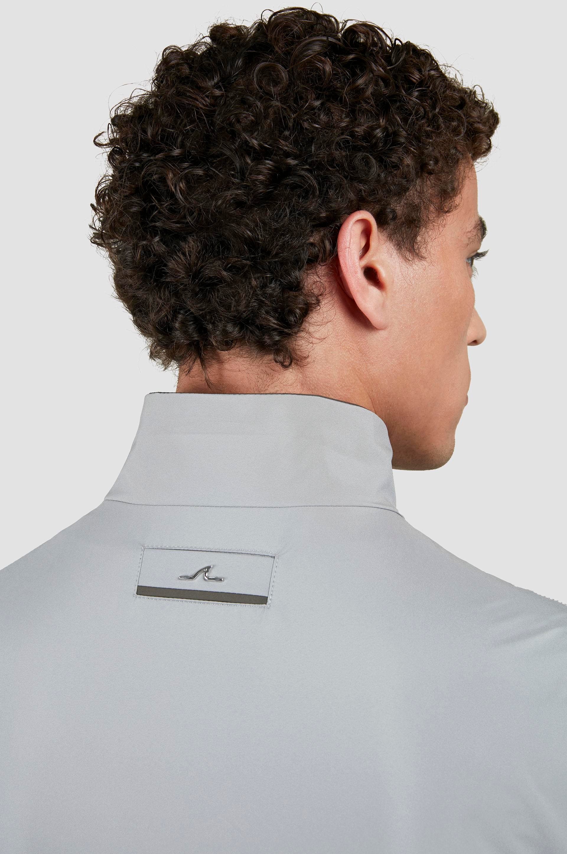 Paul Shark Paul Shark Erkek Çift Taraflı Rüzgara Dayanıklı Su Geçirmeyen Dik Yaka Kolsuz Yeşil Yelek 25412614-326