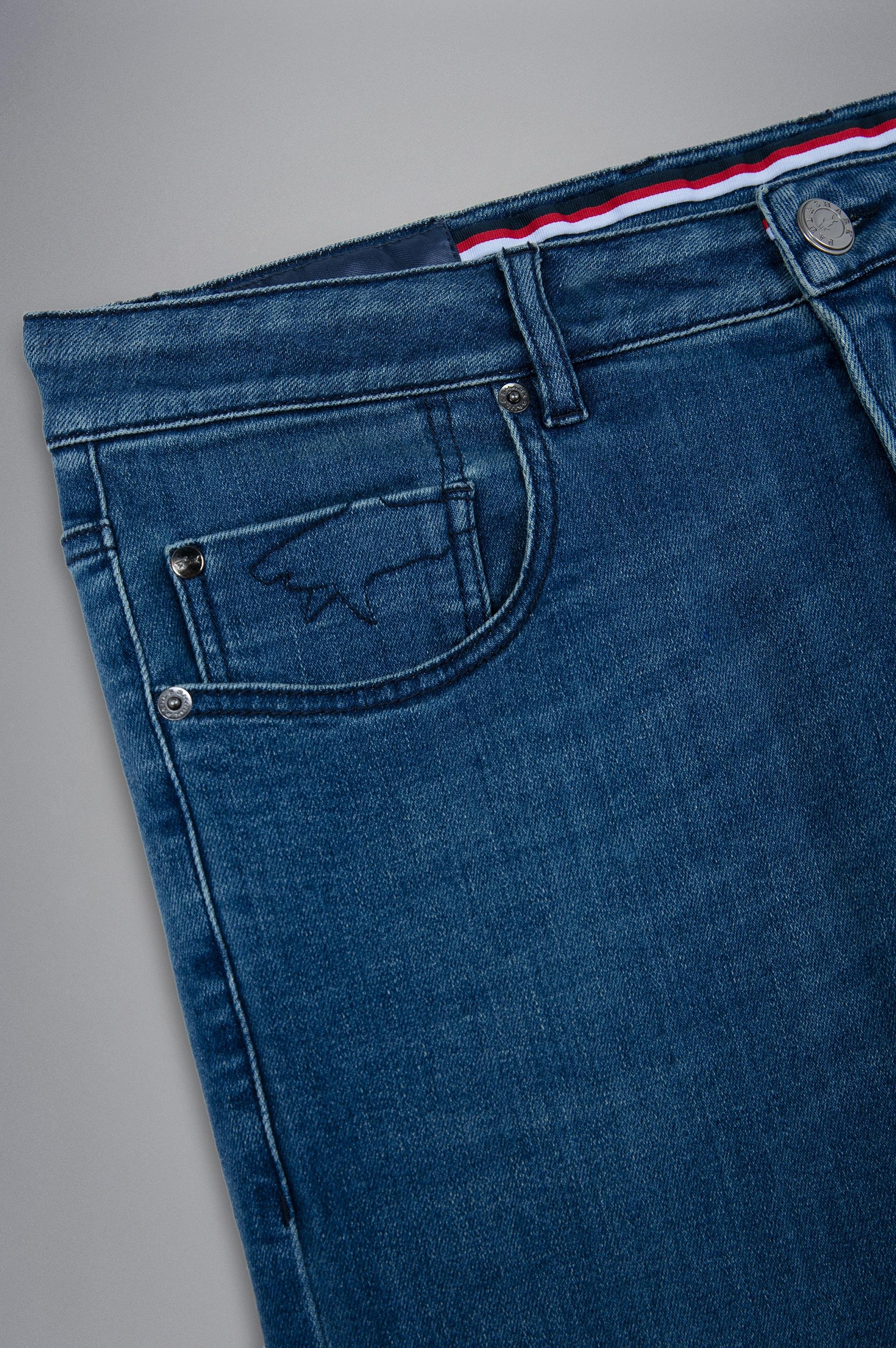Paul Shark Paul Shark Erkek Denim Kumaş  Normal Bel Düz Model Mavi1 Jeans 13314120-001