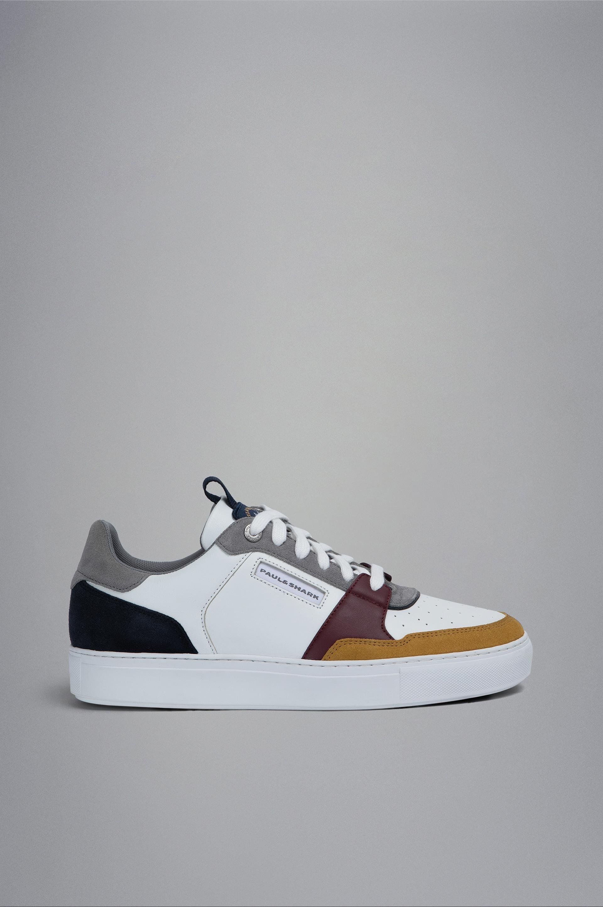 Paul Shark Paul Shark Erkek Deri Rahat Taban Günlük Kullanım Beyaz Sneaker 13318005-010