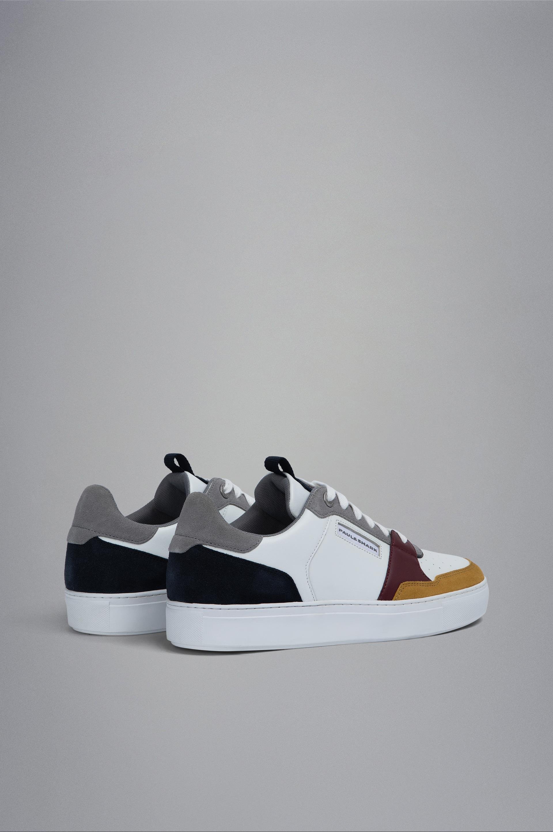 Paul Shark Paul Shark Erkek Deri Rahat Taban Günlük Kullanım Beyaz Sneaker 13318005-010