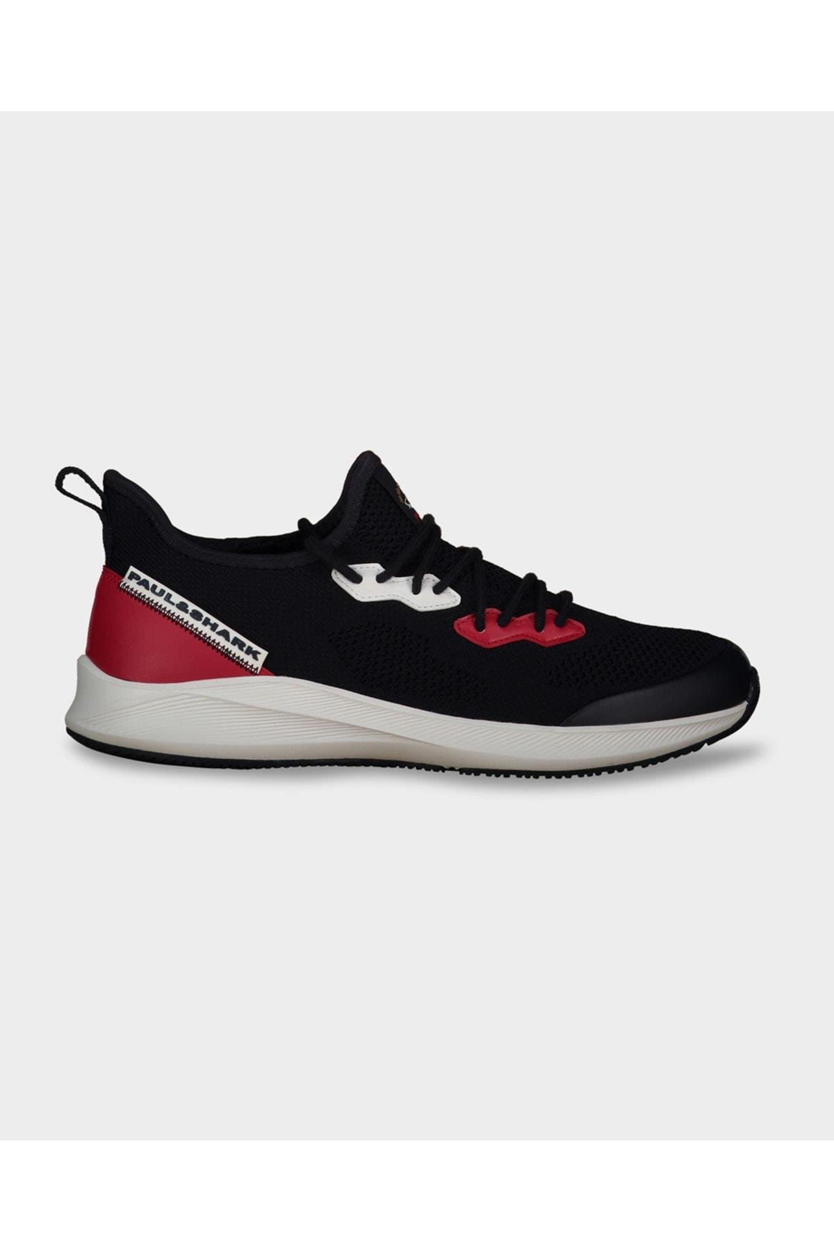 Paul Shark Paul Shark Erkek Günlük kullanım Düz ve Kısa Topuklu Lacivert Sneaker 23418004-013