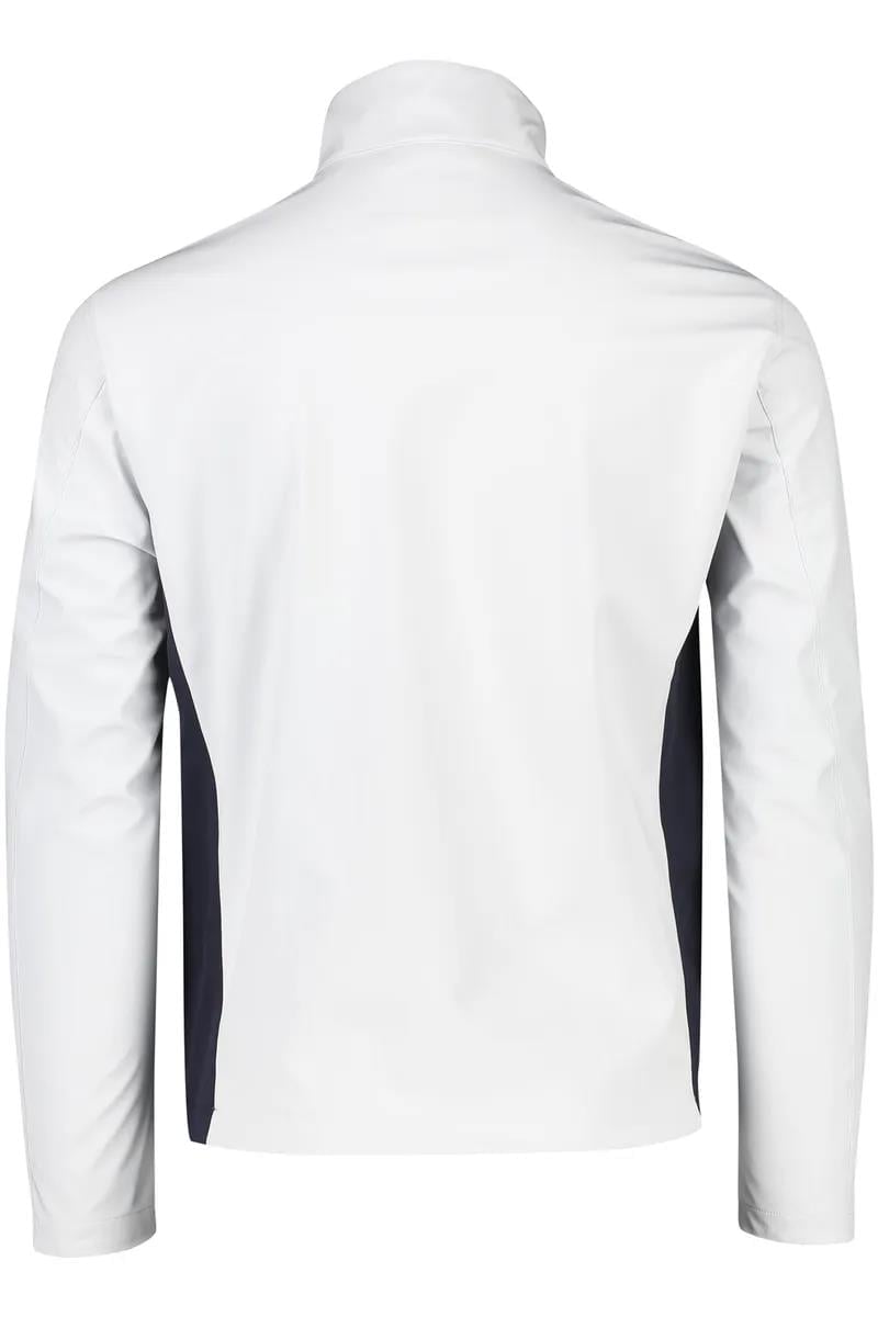Paul Shark Paul Shark Erkek Marka Logo Detaylı Regular Fit Uzun Kollu Beyaz Ceket 23412151-010