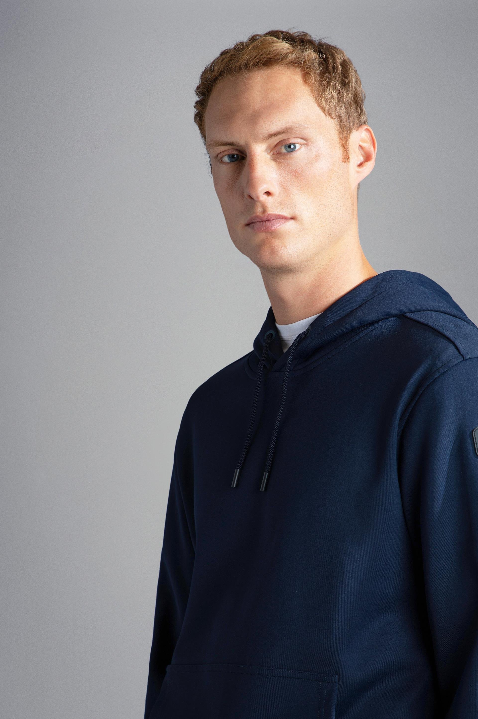 Paul Shark Paul Shark Erkek Marka Logolu Uzun Kollu Rahat Lacivert Sweatshirt 13311841-013