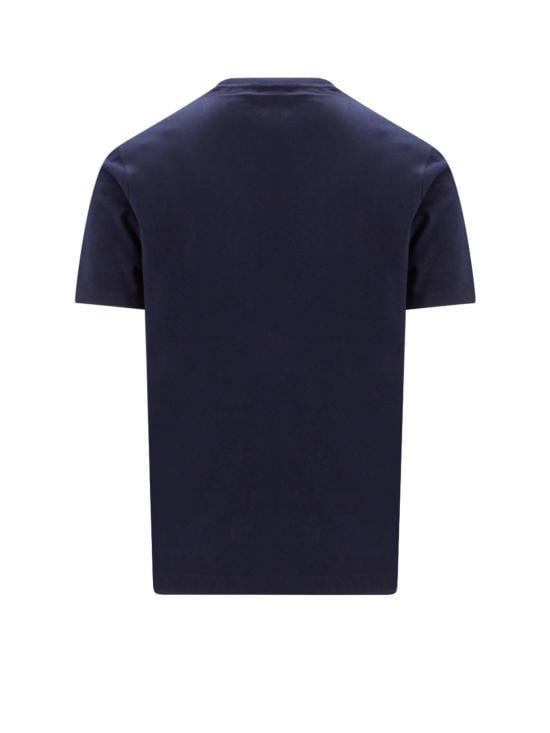 Paul Shark Paul Shark Erkek Pamuklu Regular Fit Düz Kısa Kollu Lacivert T-Shirt 23411053-013
