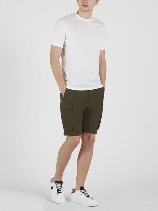 Paul Shark Paul Shark Erkek Pamuklu Regular Fit Düz Kısa Kollu Beyaz T-Shirt 21411017-010