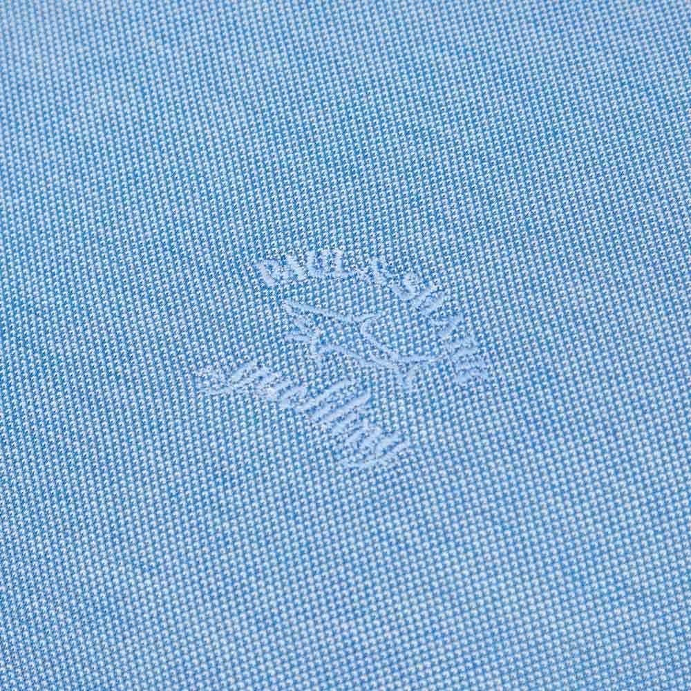 Paul Shark Paul Shark Erkek Polo Yaka Düğme Kapamalı Kısa Kollu Mavi Polo Yaka T-Shirt 21411218-209
