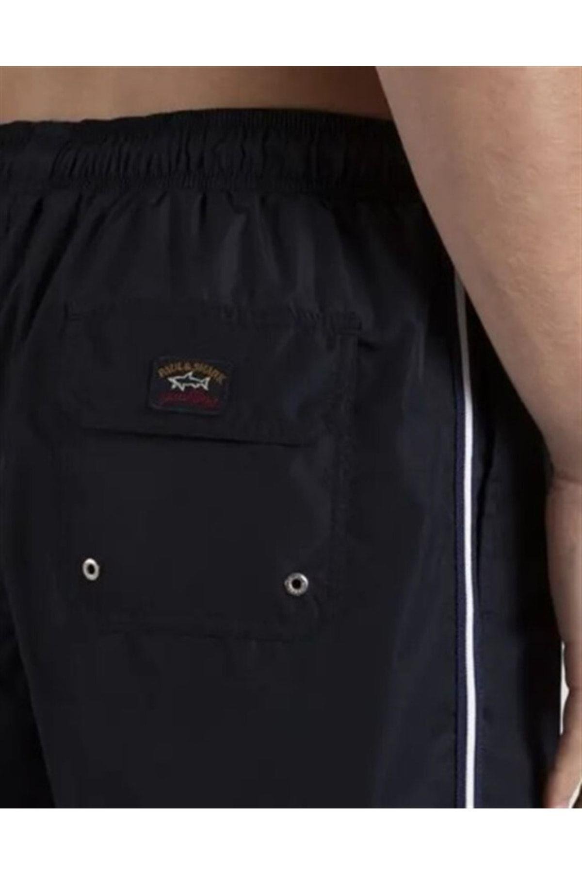 Paul Shark Paul Shark Erkek Regular Fit Düz Lacivert Mayo 21415058A-013