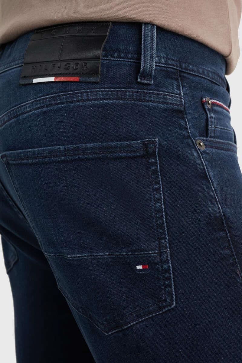 Tommy Hilfiger Tommy Hilfiger Erkek Denim Normal Belli Düz Model Günlük Kullanım Mavi Jeans MW0MW15593-1CS